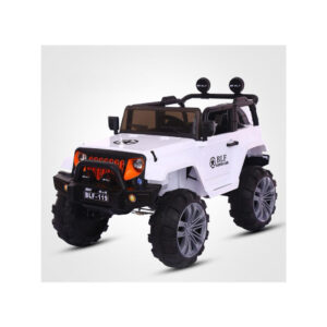Military Electrical Jeep - White