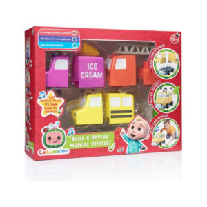 Cocomelon Build & Reveal Musical Vehicles